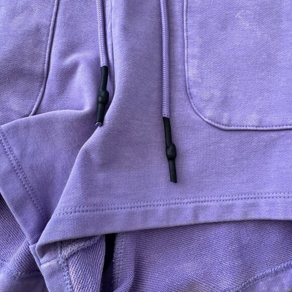 JoyLab Women Hoodie Sweatshirt And Shorts Set Pullover Purple Medium Large - Picture 9 of 11